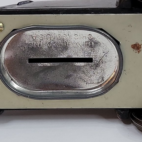 Vintage 1974 Banthrico Metal Car Bank 1930 Duesenberg Chicago IL Coin